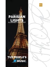 Parisian Lights for Clarinet Quartet cover